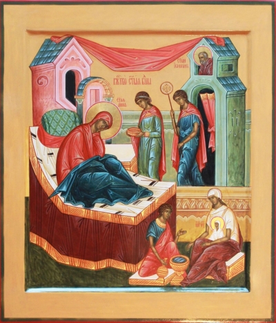 Icon: Nativity of the Most Holy Theotokos - O