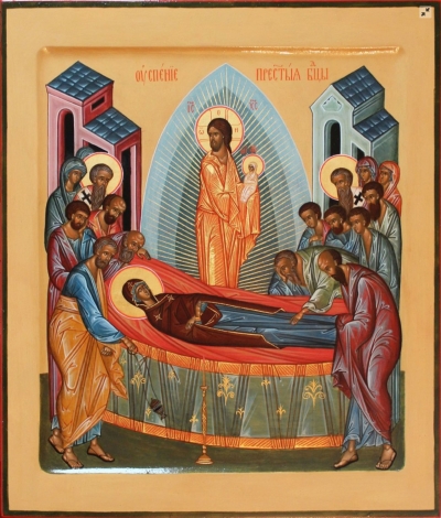 Icon: Dormition of the Most Holy Theotokos - O