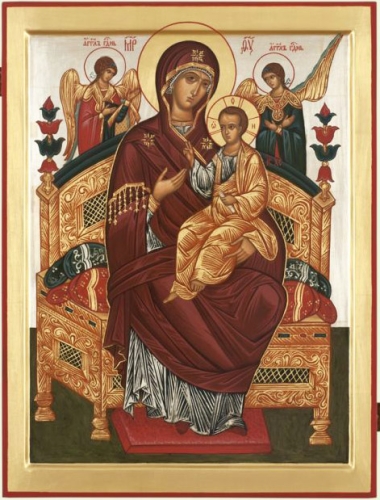 Icon: Most Holy Theotokos the Queen of All - O