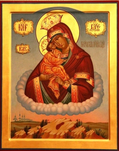 Icon: Most Holy Theotokos of the Kievan Caves - O