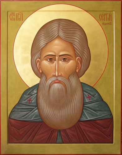 Icon: Holy Venerable Sergius of Radonezh - O3