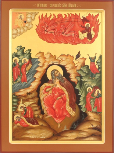 Icon - Fiery Ascension of the Holy Prophet Elijah - I2