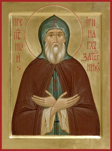 Icon: Holy Venerable Irenarchus the Recluse - O