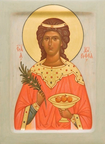 Icon: Holy Martyr Dorothea - O