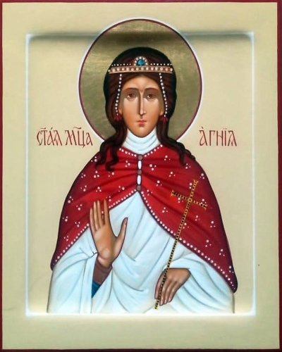 Icon: Holy Martyr Agnes - O
