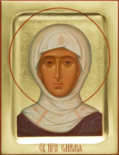 Icon: Holy Venerable Emily - O