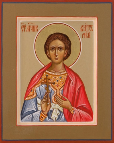 Icon: Holy Martyr Vit of Rome - O