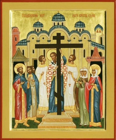 Icon: Exhaltation of the Holy Cross - O