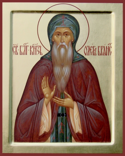 Icon: Holy Right-Believing Prince Oleg of Bryansk - O3