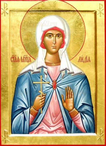 Icon: Holy Martyr Lydia - O