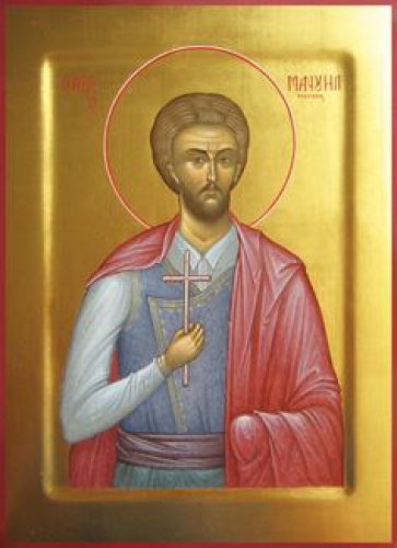 Icon: Holy Martyr Manuil - O