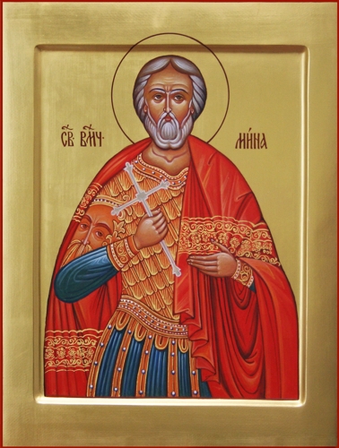 Icon: Holy Martyr Mina - O