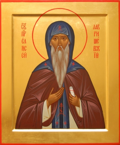 Icon: Holy Venerable Elisha of Lavrishevo - O