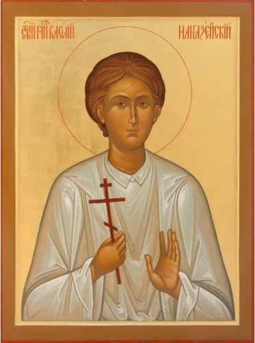 Icon: Holy Martyr Basileos of Mangazea - O