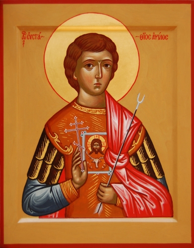 Icon: Holy Martyr Eustaphius of Apsilos - O