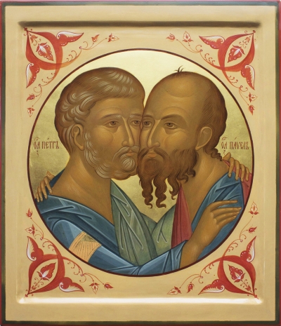 Icon: Holy Apostles Peter and Paul - O3