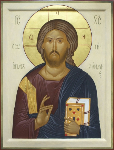 Icon: Christ Pantocrator- O9