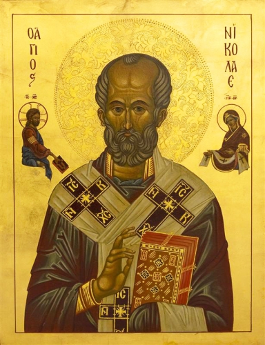 Icon: St. Nicholas the Wonderworker - O