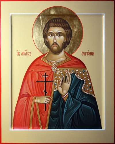 Icon: Holy Martyr Eugenios of Sebastia - O