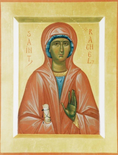 Icon: Holy Righteous Rachel - O