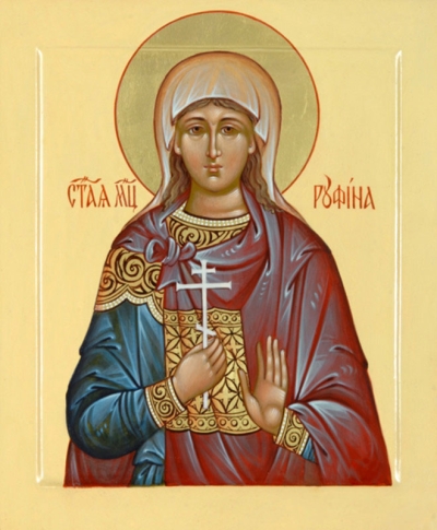 Icon: Holy Martyr Rufina of Cappadocia - O