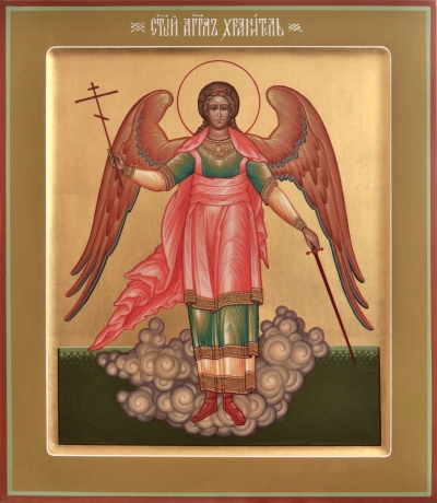 Icon: Holy Guardian Angel - V (6.7''x8.3'' (17x21 cm))