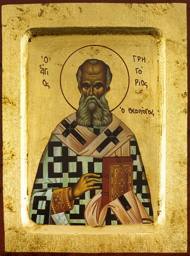 Icon: Holy Hierarch Gregory the Theologian - 2869 (5.5''x7.1'' (14x18 cm))