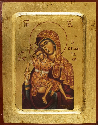 Icon: Most Holy Theotokos the Mediatress - 2716 (5.5''x7.1'' (14x18 cm))