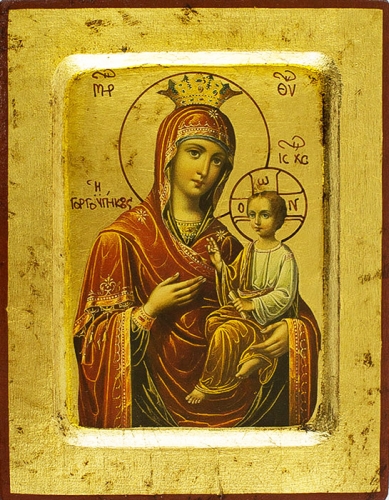 Icon: Most Holy Theotokos the Quick to Hearken - 2363 (5.5''x7.1'' (14x18 cm))