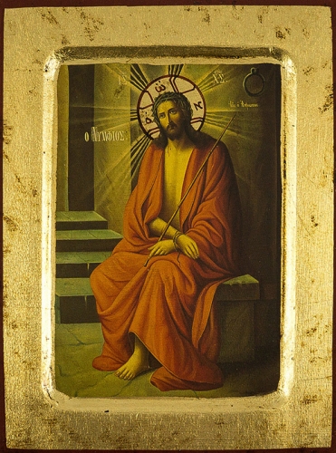 Icon: Christ the Bridegroom of the Church - 9191 (5.5''x7.1'' (14x18 cm))