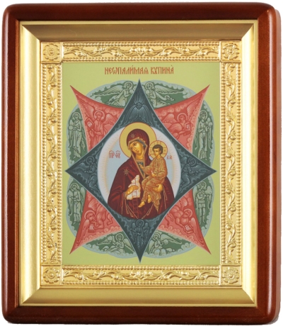 Religious icons: the Most Holy Theotokos of the Burning Bush - 6