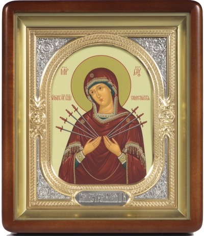 Religious icons: Most Holy Theotokos of the Seven Arrows - 17