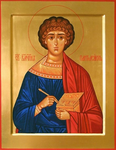 Icon: Holy Great Martyr and Healer Panteleimon