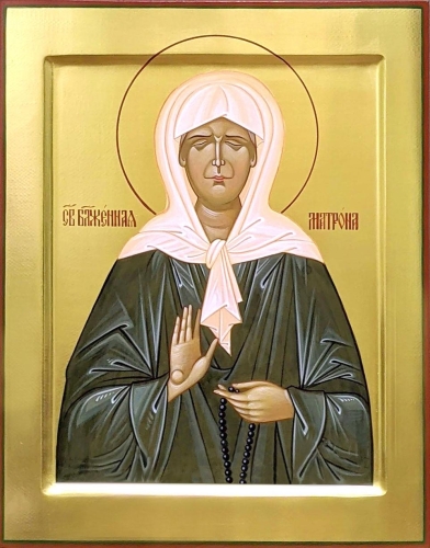 Icon: Holy Blessed Matrona of Moscow - 2
