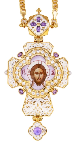 Pectoral cross - A417 (violet)