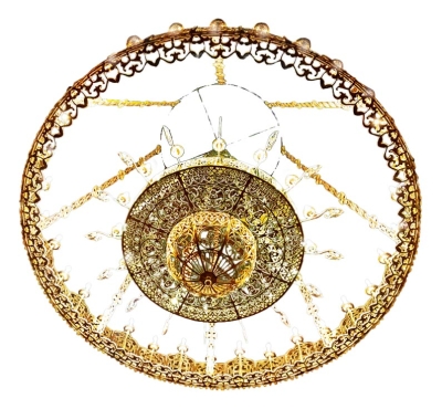 Two-layer church chandelier (horos) - Vernyj (56 lights)