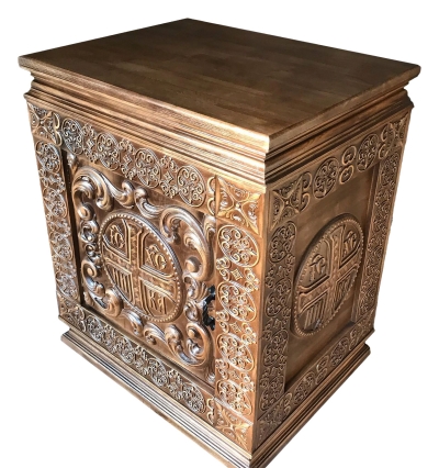 Carved memorial table - U3