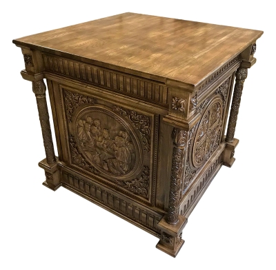 Carved Holy table vestment - U4