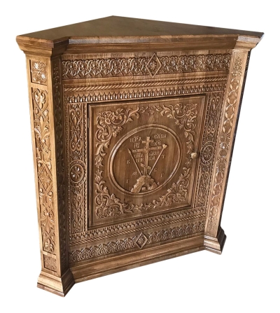 Carved proskomedian table - U3