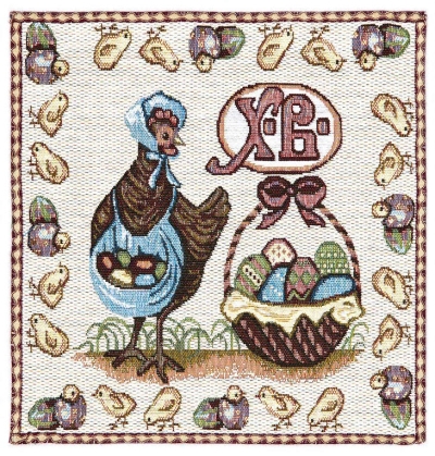 Tapestry Paschal napkin set - 6