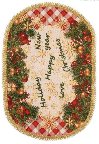 Tapestry Nativity napkin - 18