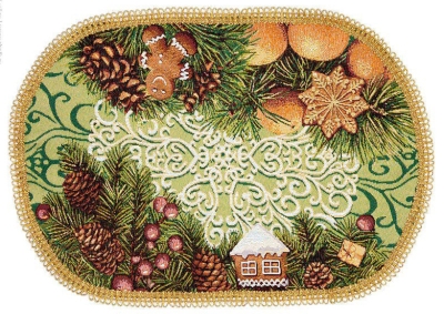 Tapestry Nativity napkin - 21