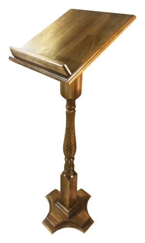 Carved lectern - S3