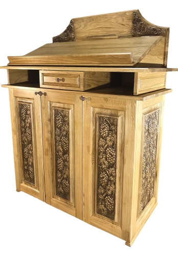 Kliros carved lectern - S9