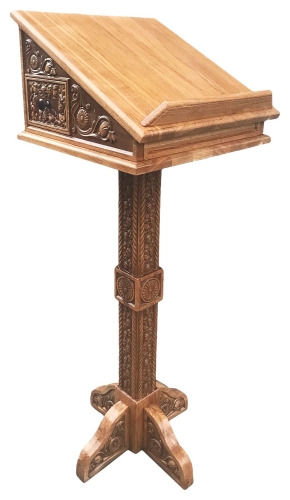 Altar carved  lectern - S12