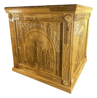 Carved Holy table vestment - S3
