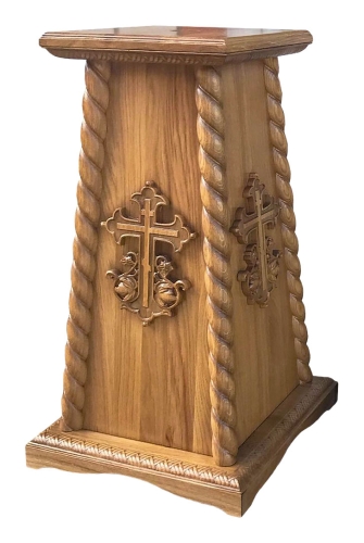 Church banner carved support - S23