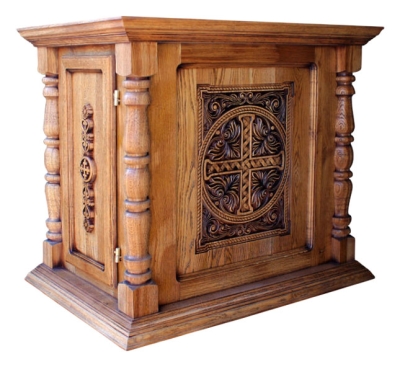 Carved Byzantine memorial table - S32