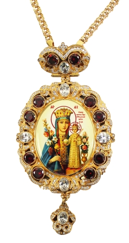 Bishop panagia no.653-2 with chain