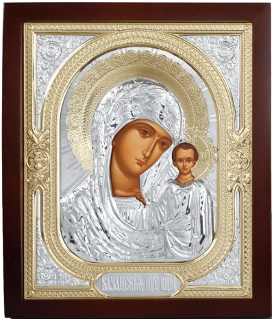 Religious icon: Most Holy Theotokos of Kazan - 35